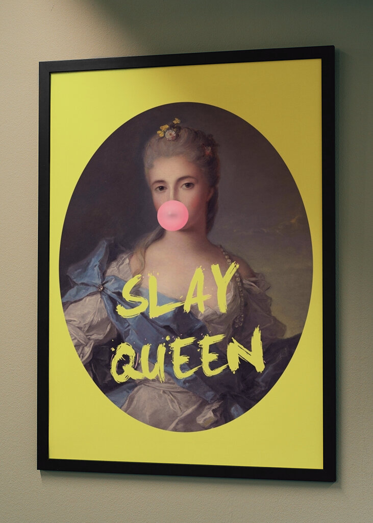  Slay queeny yellow