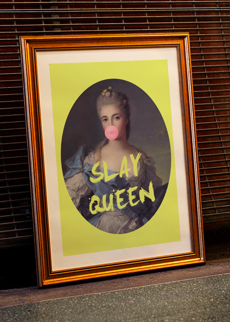  Slay queeny yellow