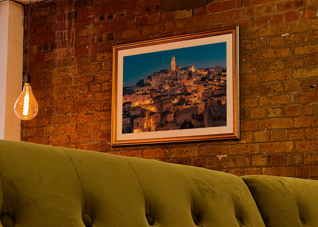 Matera at night