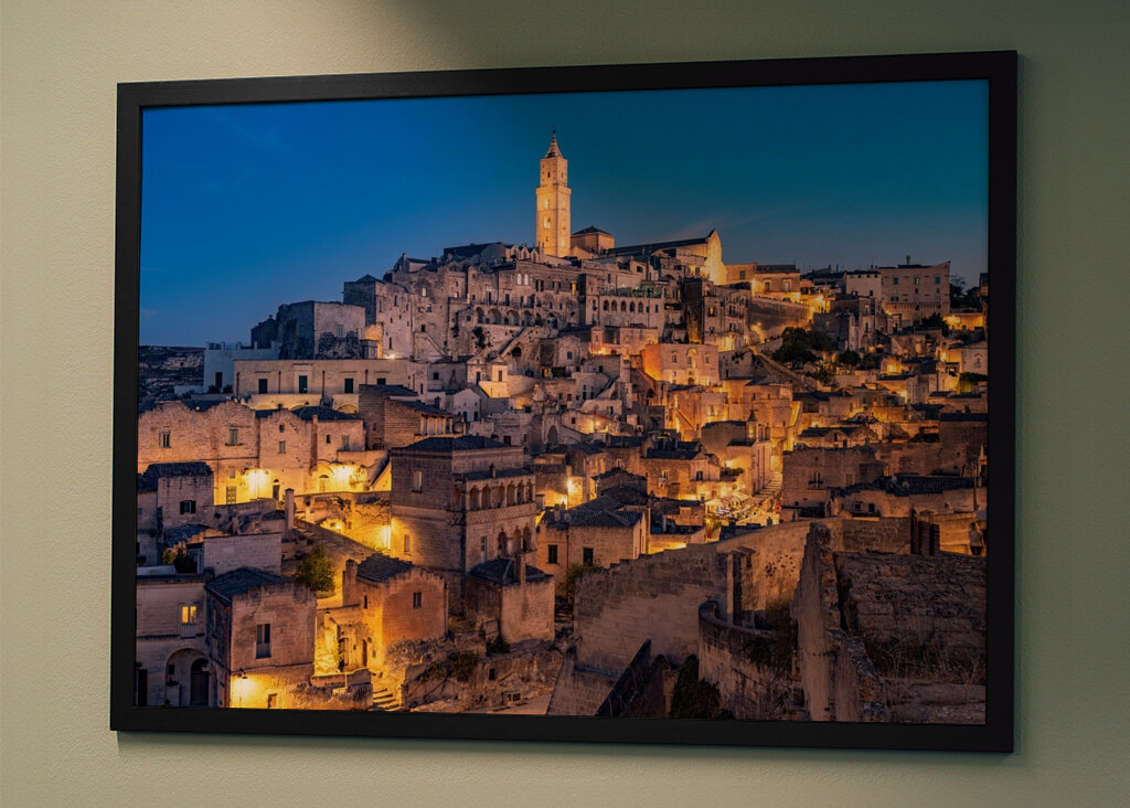 Matera at night