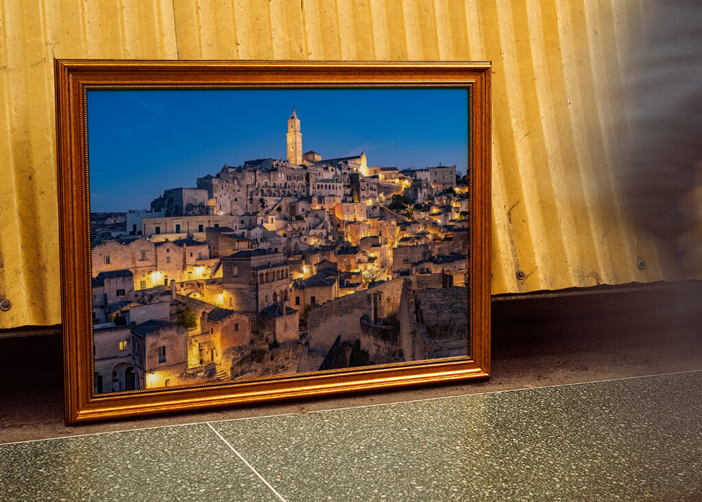 Matera at night