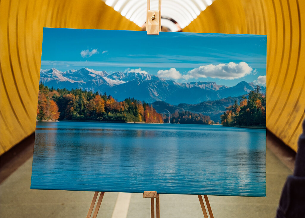 Kauniit maisemat syksyllä 