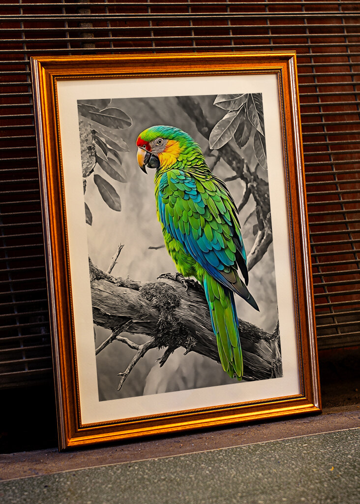 Green Parrot
