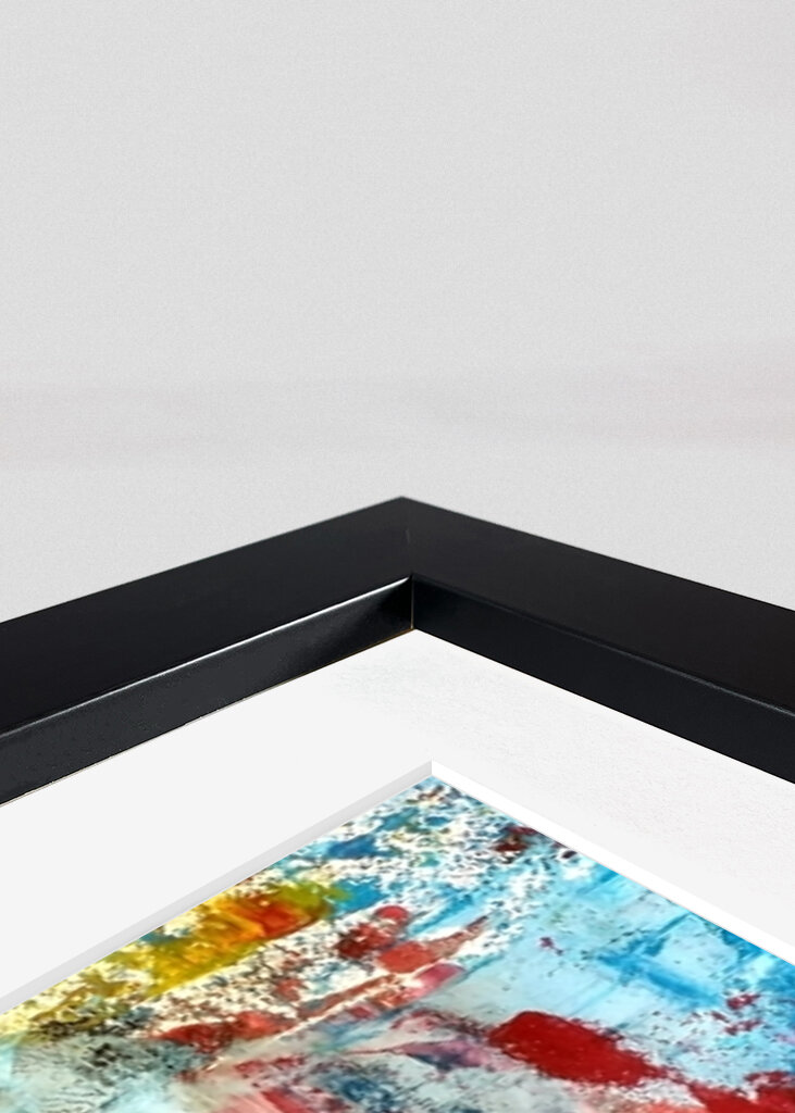 Abstrakte Malerei - Farbspiel