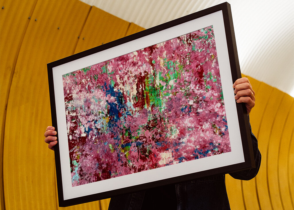 Abstrakte Kunst - Eintauchen