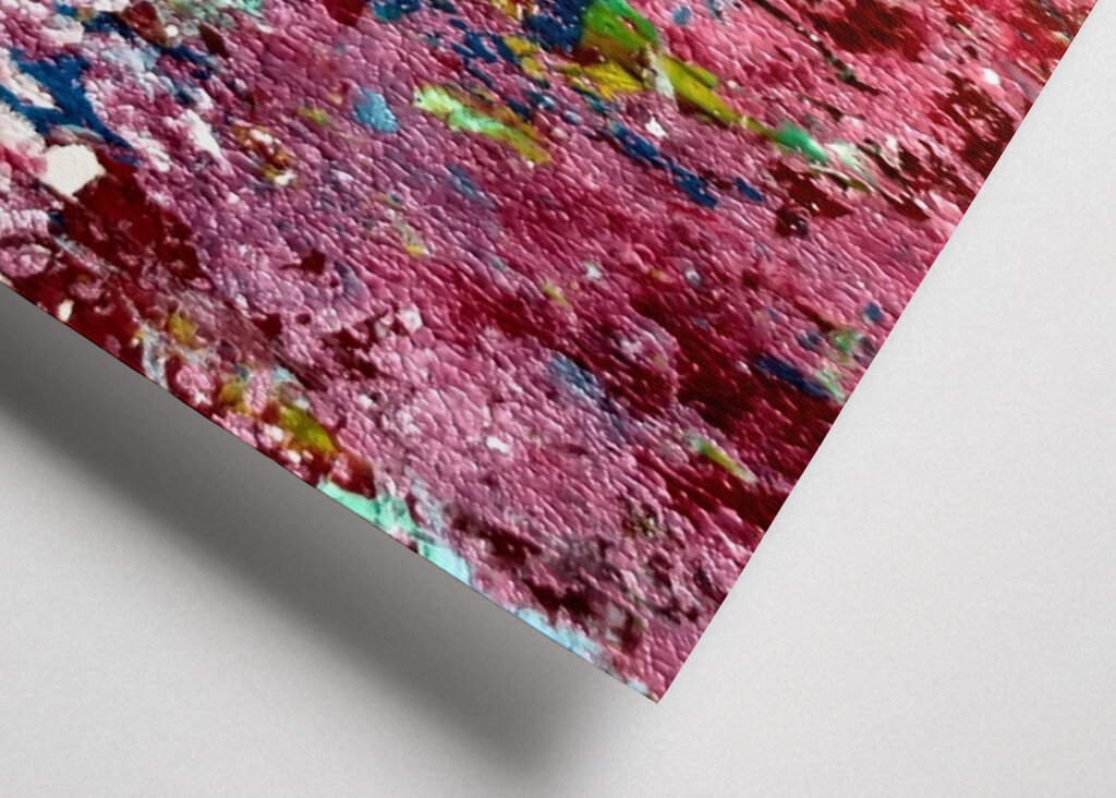 Abstrakte Kunst - Eintauchen