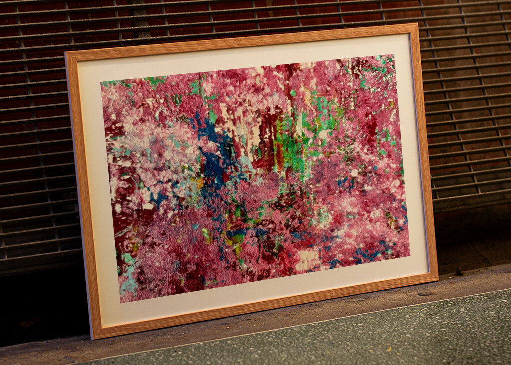 Abstrakte Kunst - Eintauchen