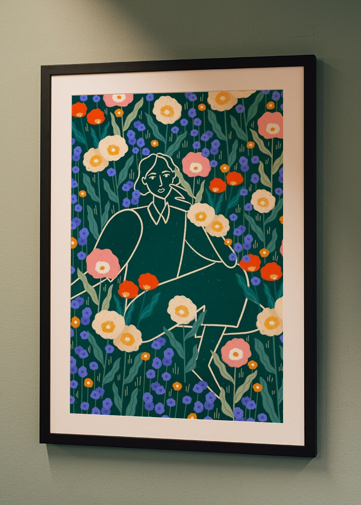 Linia Dama z kwiatem #2949456