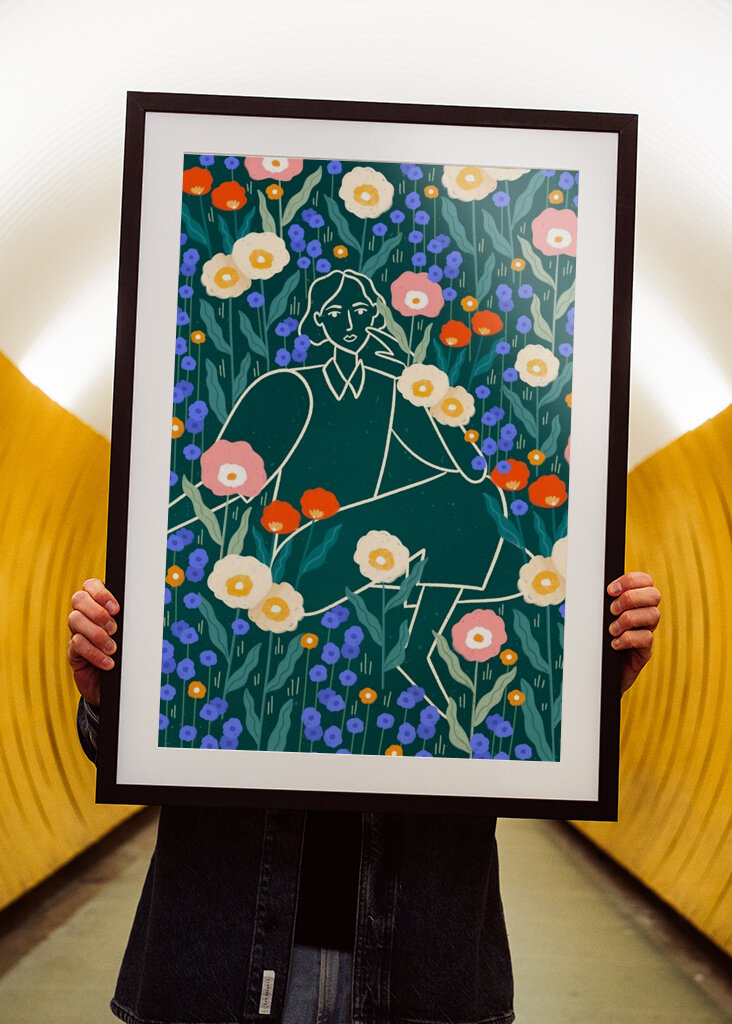 Linia Dama z kwiatem #2949456