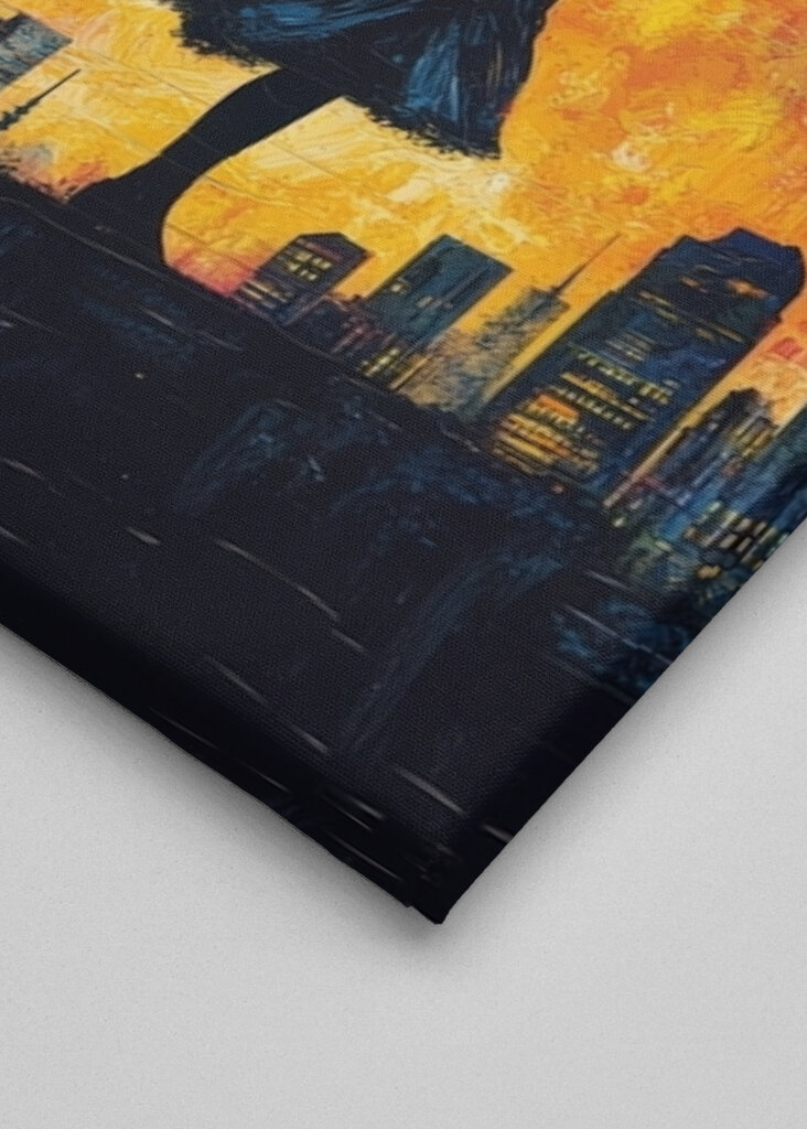 Das Mädchen mit dem Ballon in Richtung Weltraum