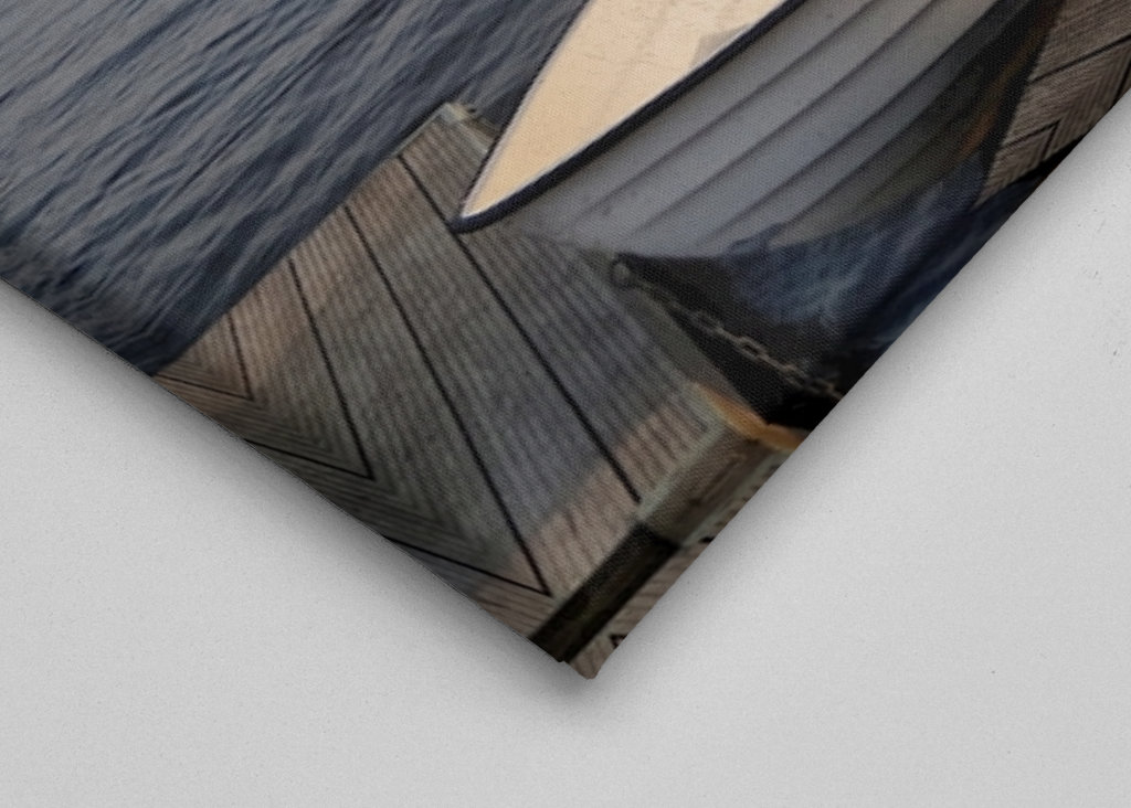 Letní večer u jezera