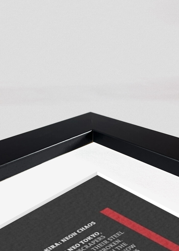 Akira Brutalism Style Poster