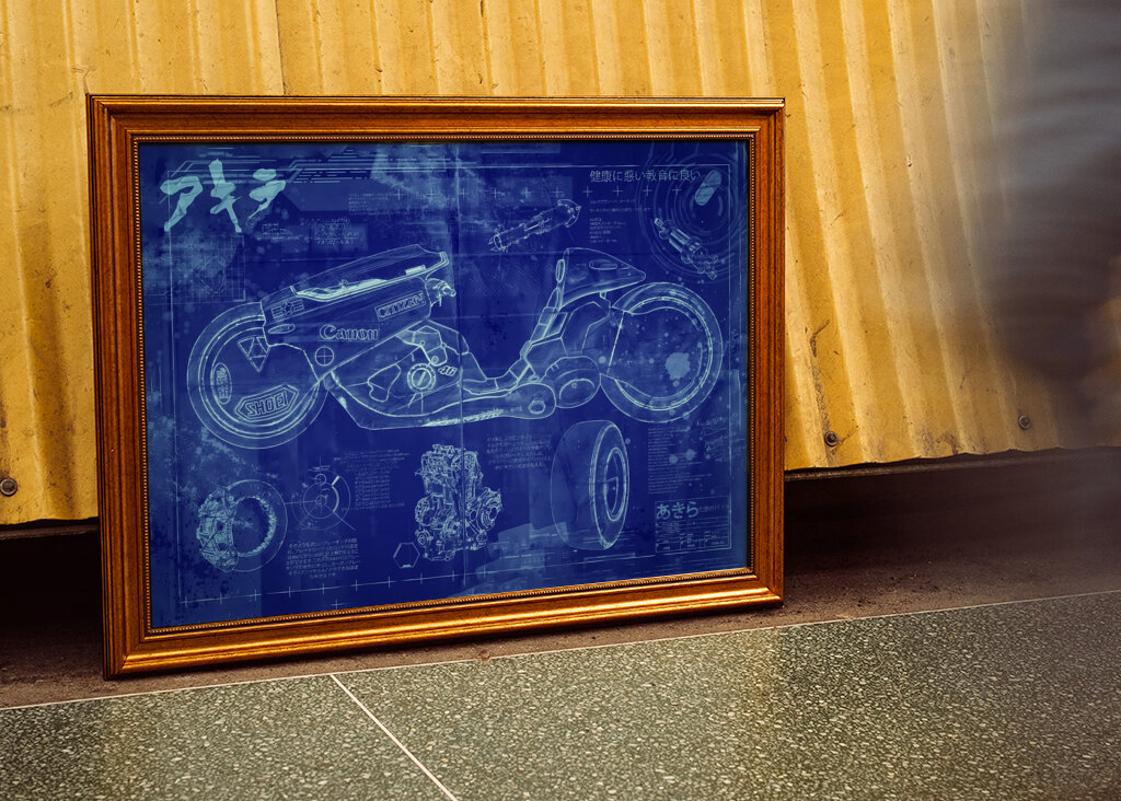 Akira Bike Blueprint