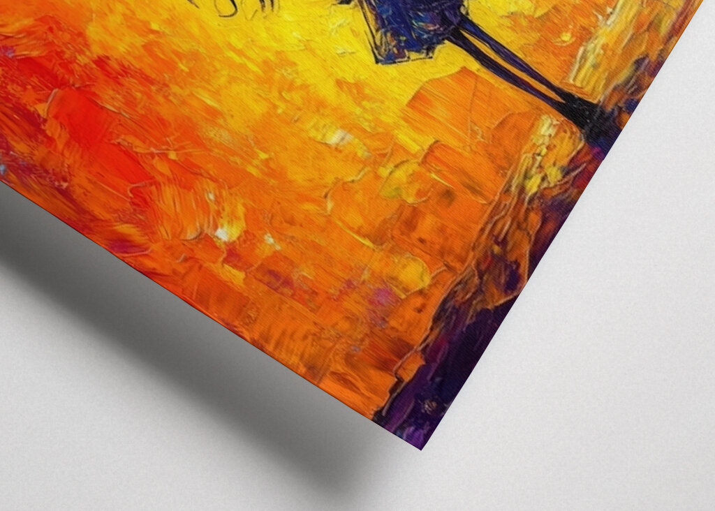 Stadt der Träume Ölgemälde