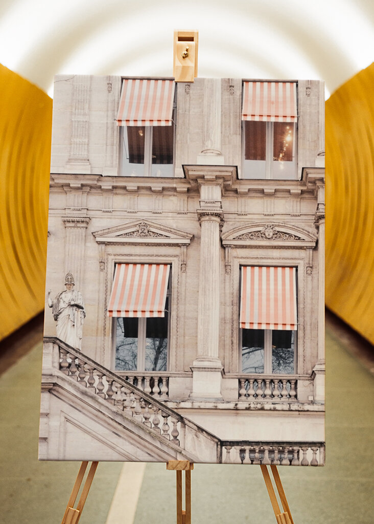 Stribet Paris Markise