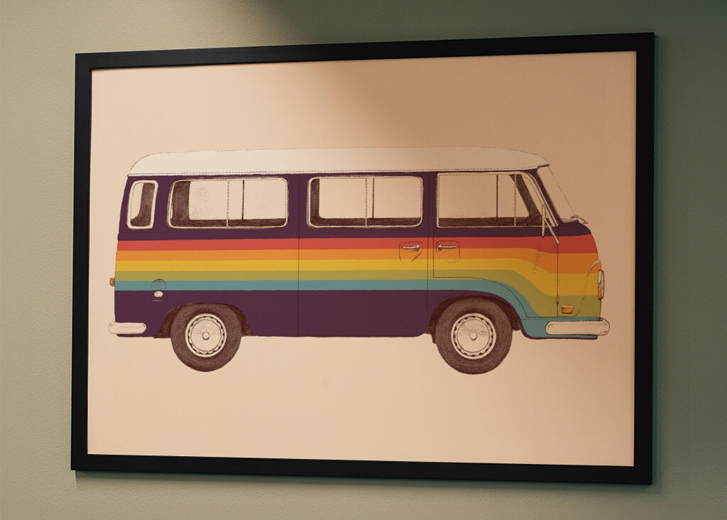 Hippie aus Rainbow #2489617