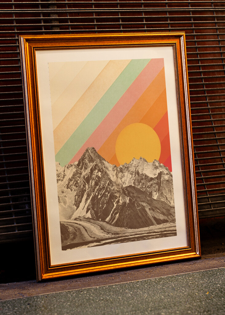 Duhová horská krajina #2489640