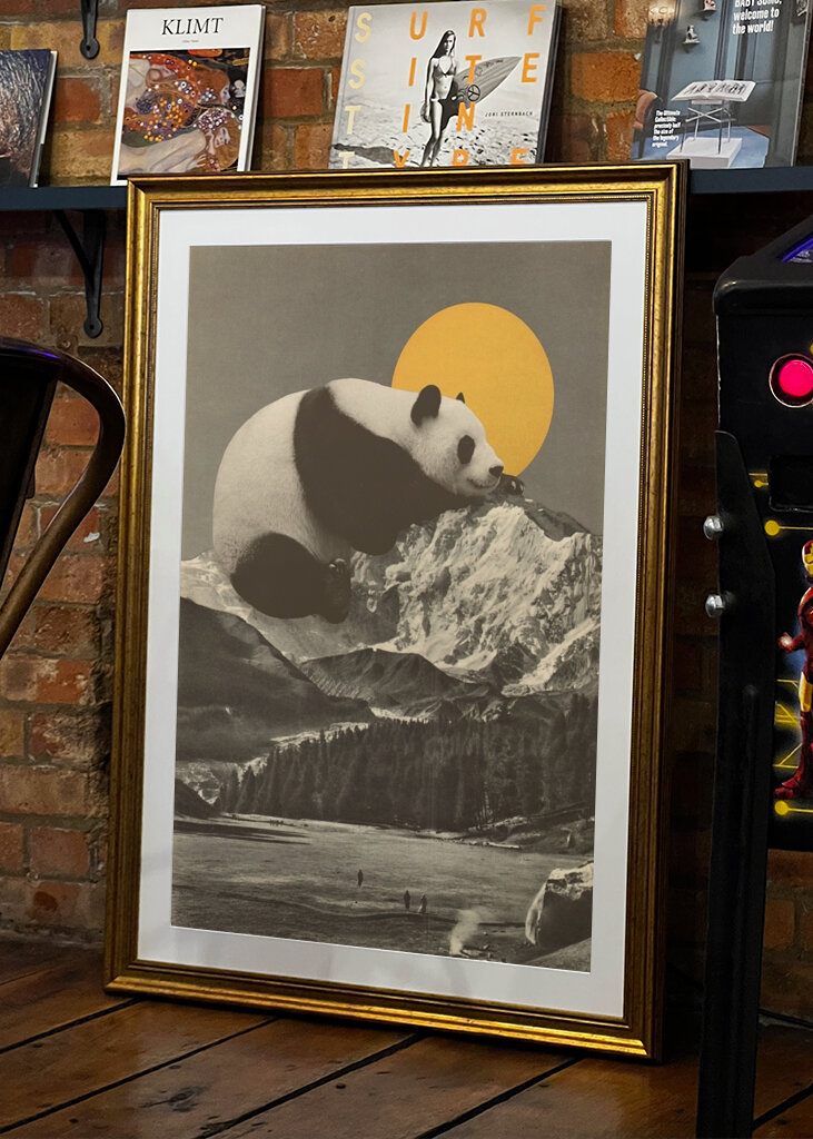 Giant Panda Moon Nap 