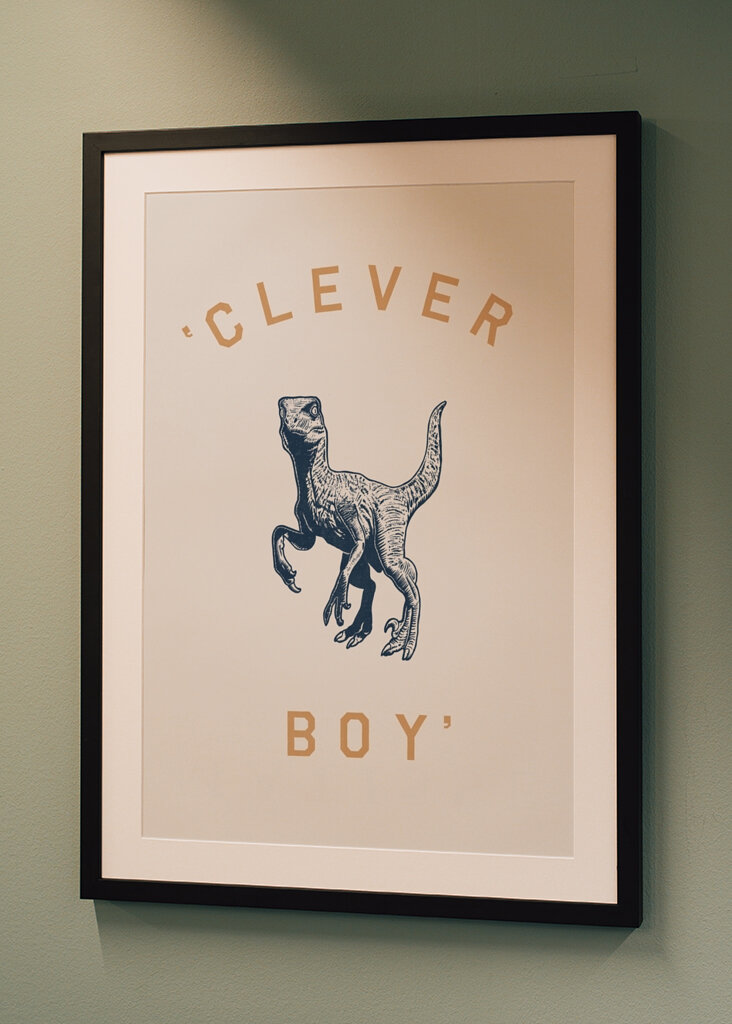 Slimme jongen dinosaurus #2489704