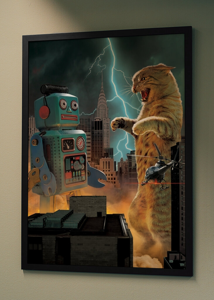Catzilla kontra robot