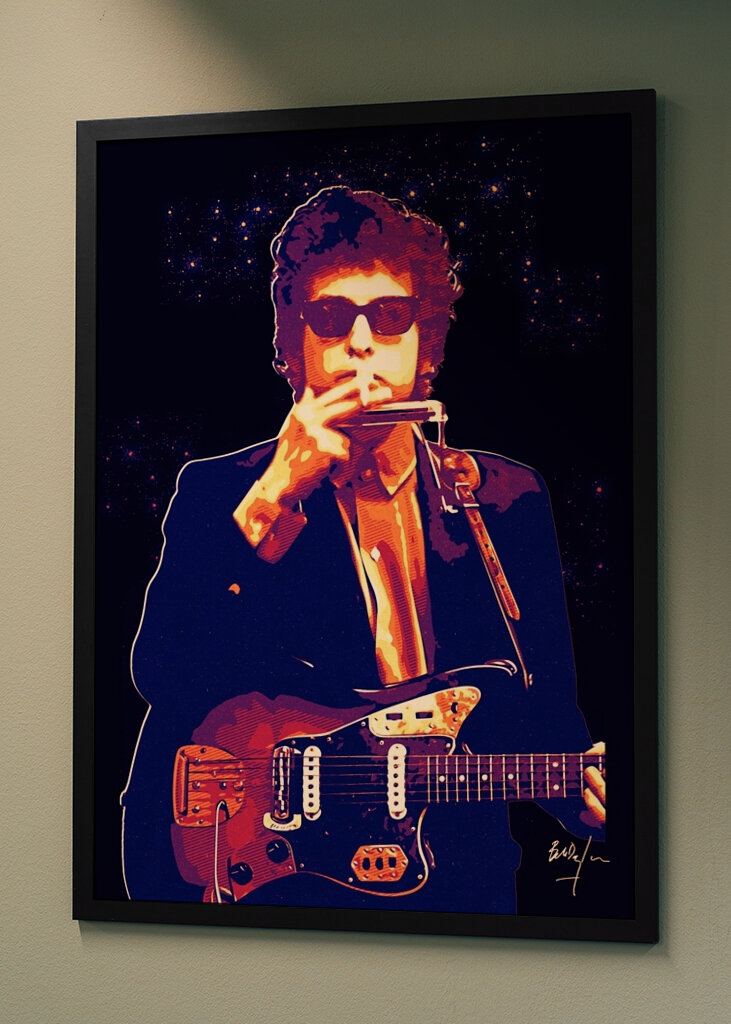 Bob Dylan affiches et impressions par Cup Break Art - Printler