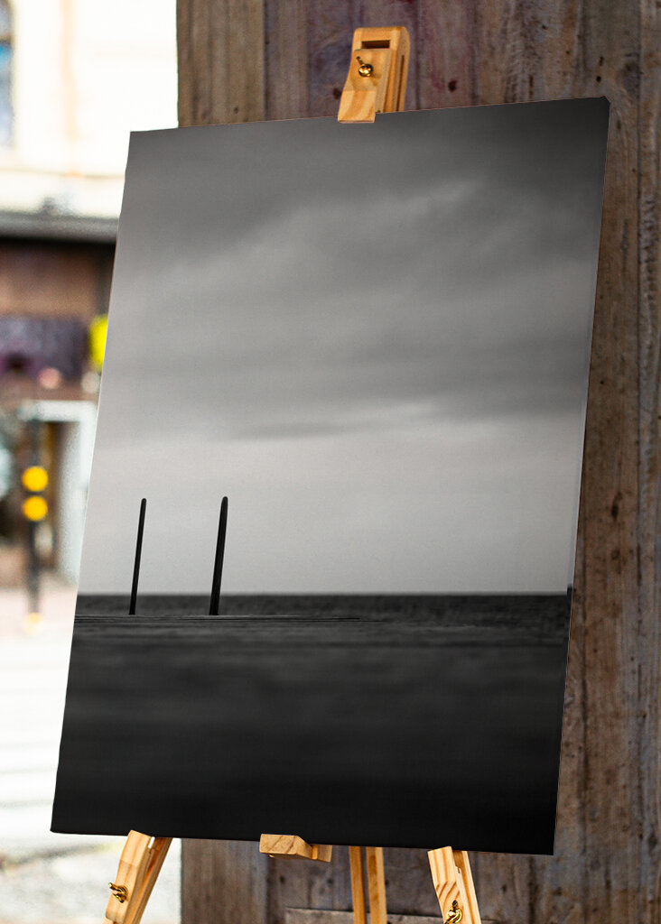 Scala a pioli invernale