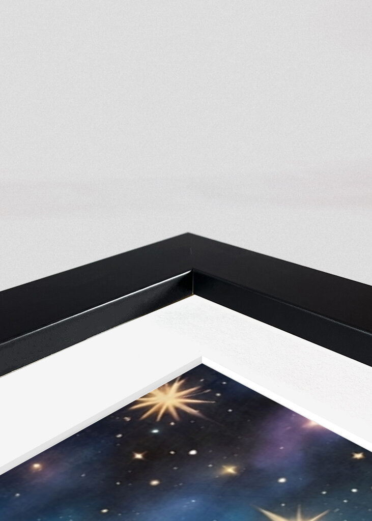 Diosa de las estrellas en la luna llena.