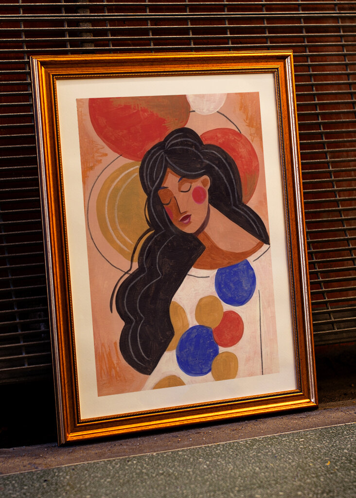 Kvinde i tanker #2740884