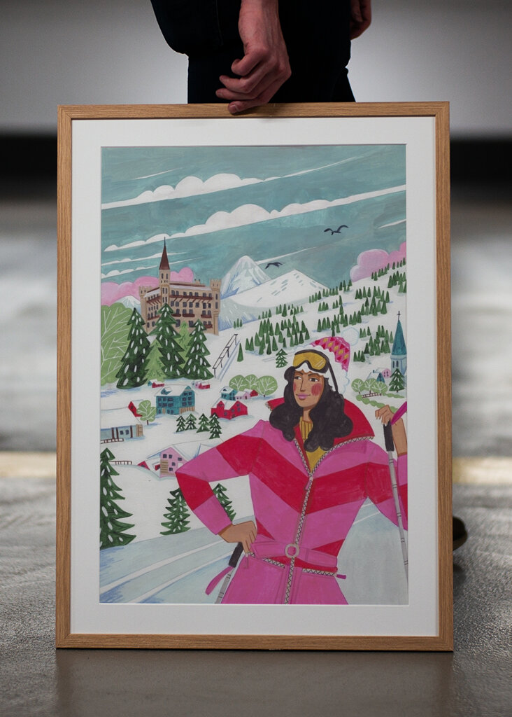 Winter Frau Skifahren #2926708