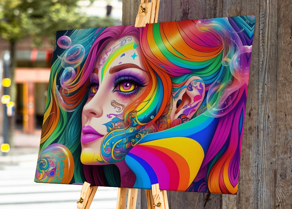 Psychedelische Schönheit VIII