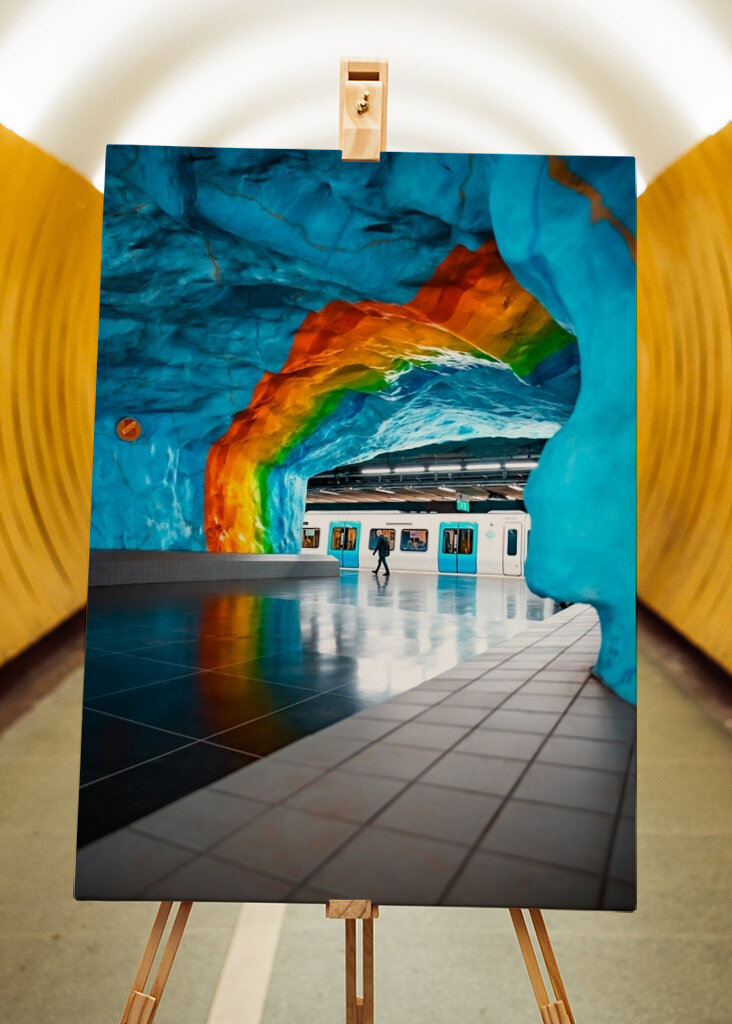 Unter dem Regenbogen