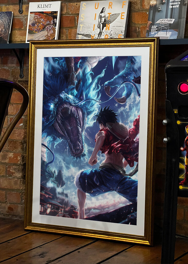 Luffy vs Kaido Battle for Wano