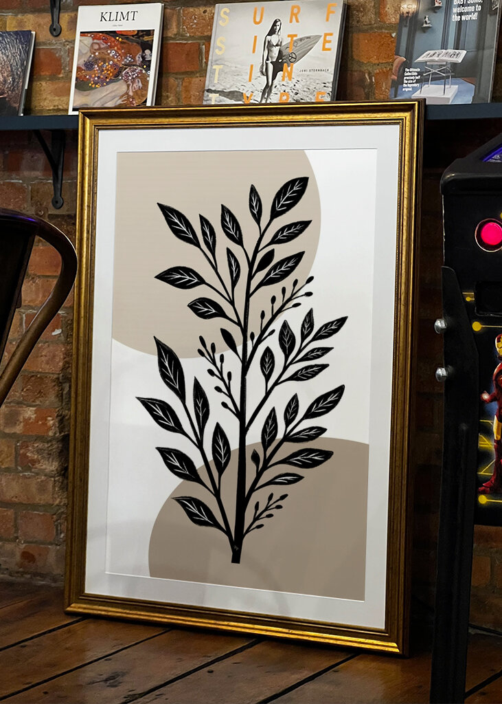 Nordisk træ tegning