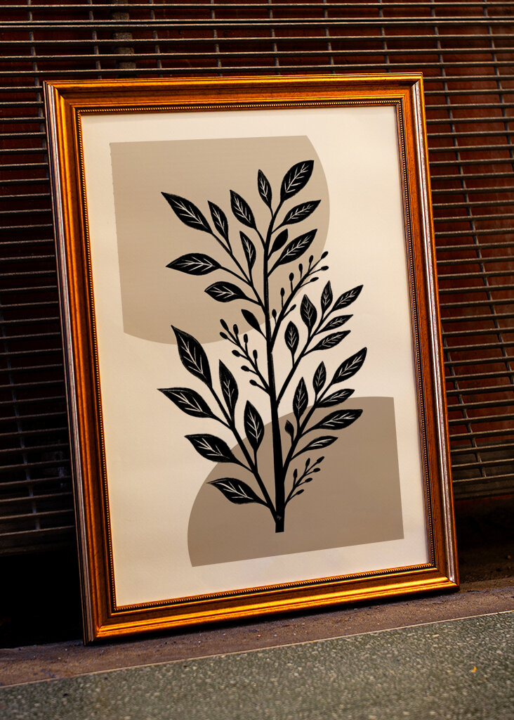 Nordisk træ tegning