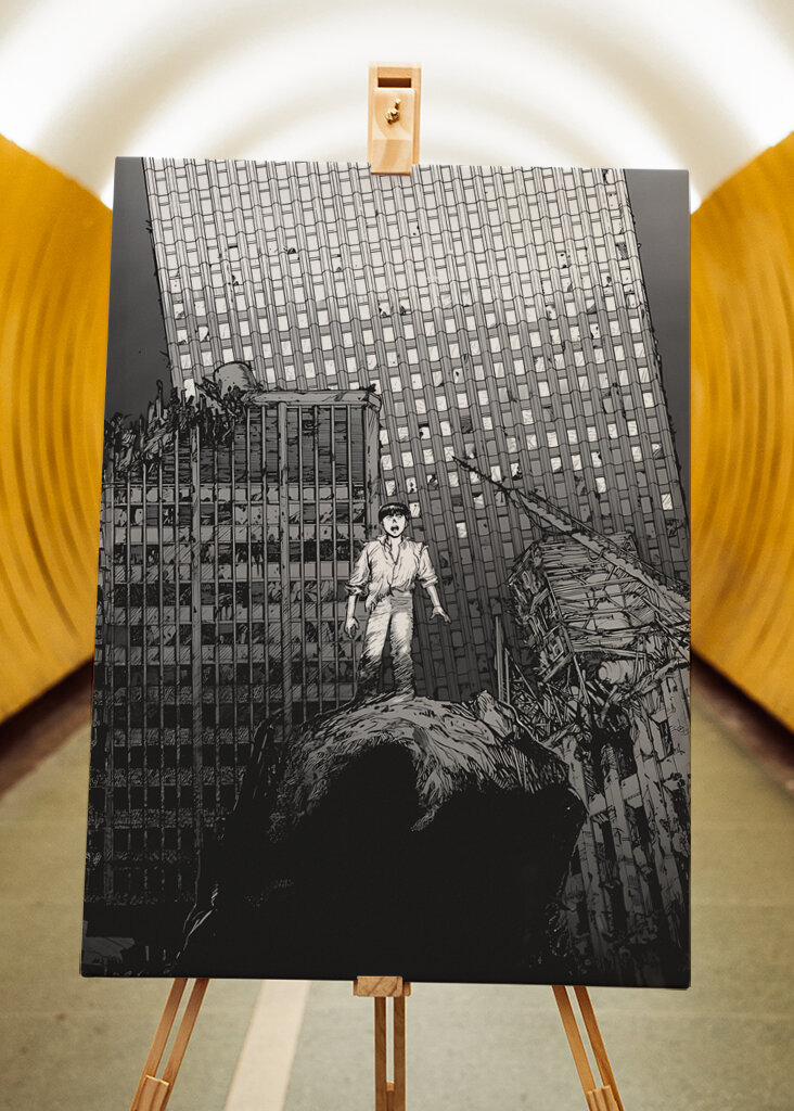 Neo Tokyo destruction