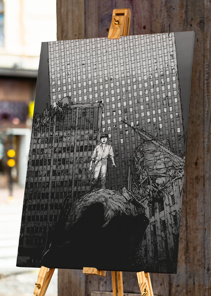 Neo Tokyo destruction