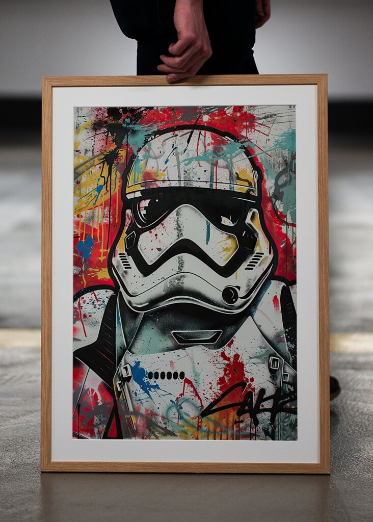 Stormtrooper éclaboussures galactiques