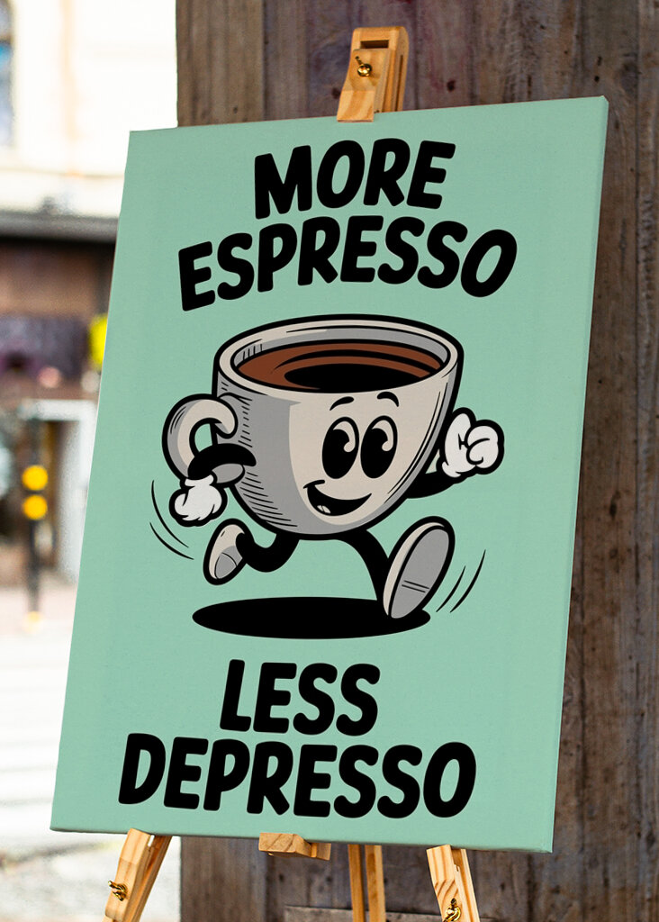more espresso less depresso