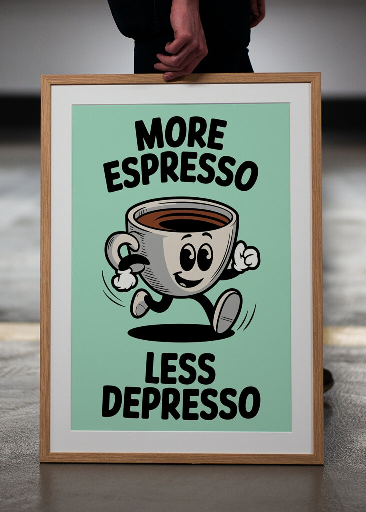 more espresso less depresso
