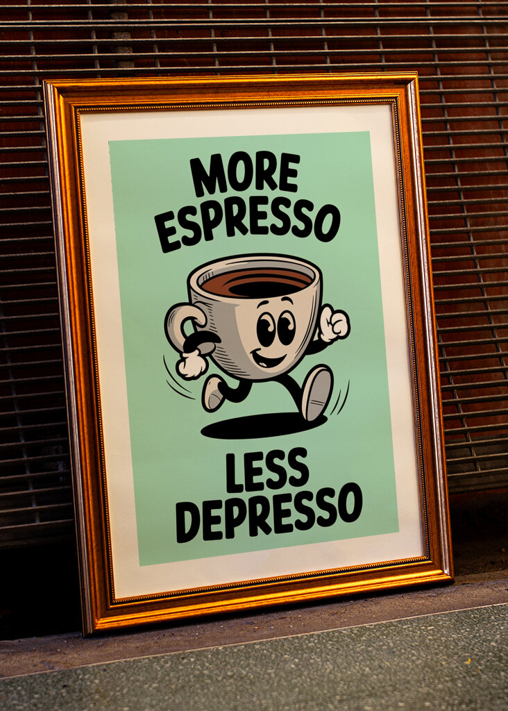 more espresso less depresso