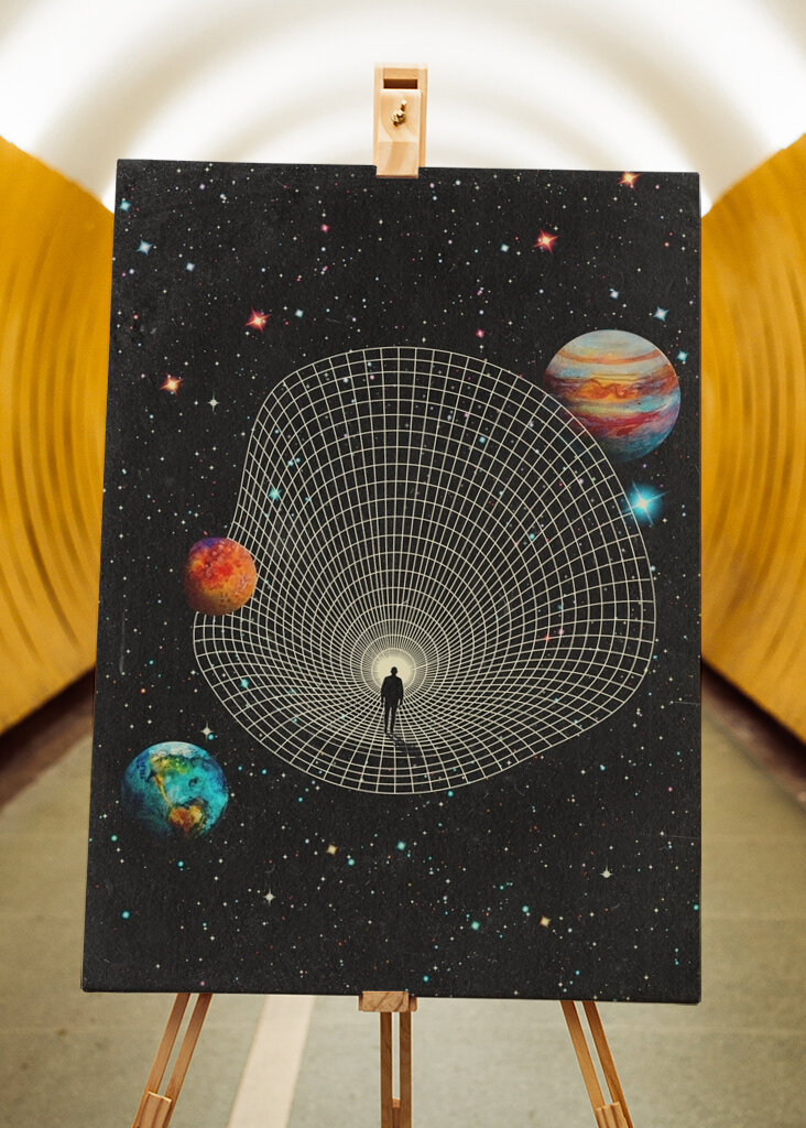 Portale spaziale astratto #2883416