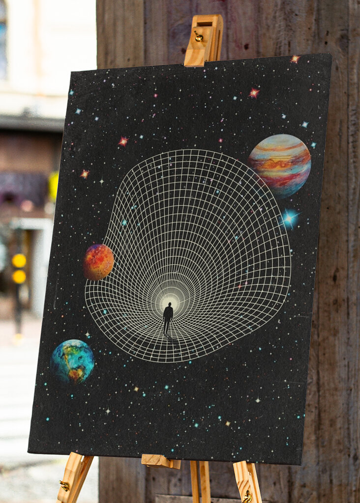 Portale spaziale astratto #2883416