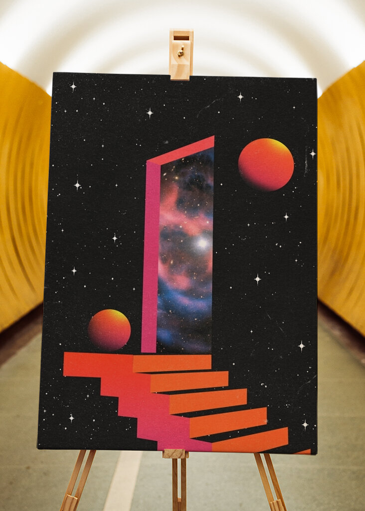 Scala per il portale spaziale #2883421