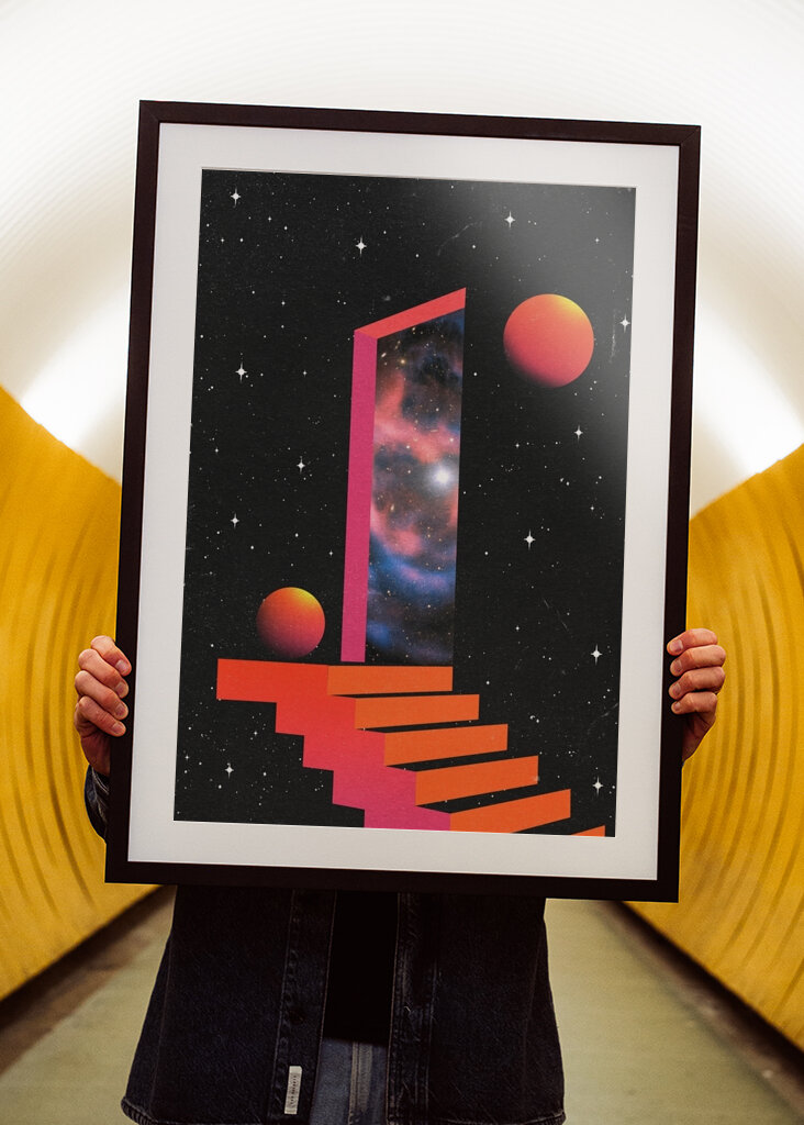 Scala per il portale spaziale #2883421