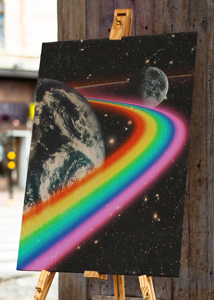 Space Rainbow Road 