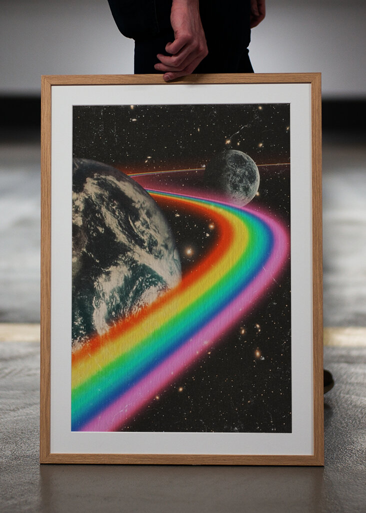 Space Rainbow Road 
