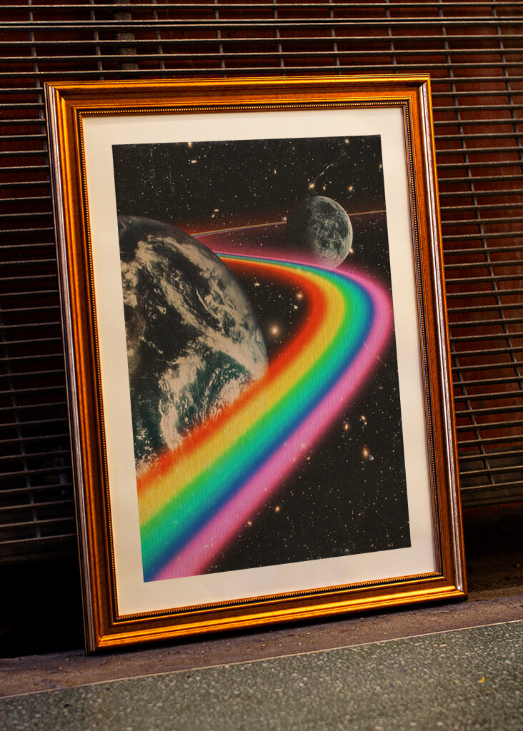 Space Rainbow Road 