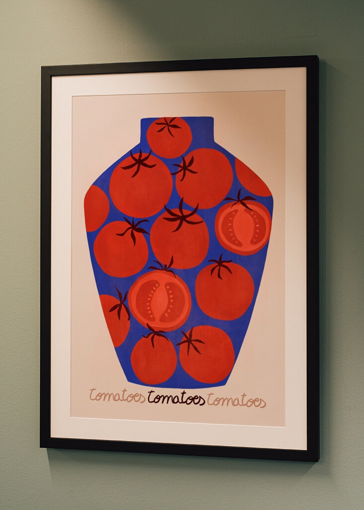 Konzervovaná rajčatová sklenice