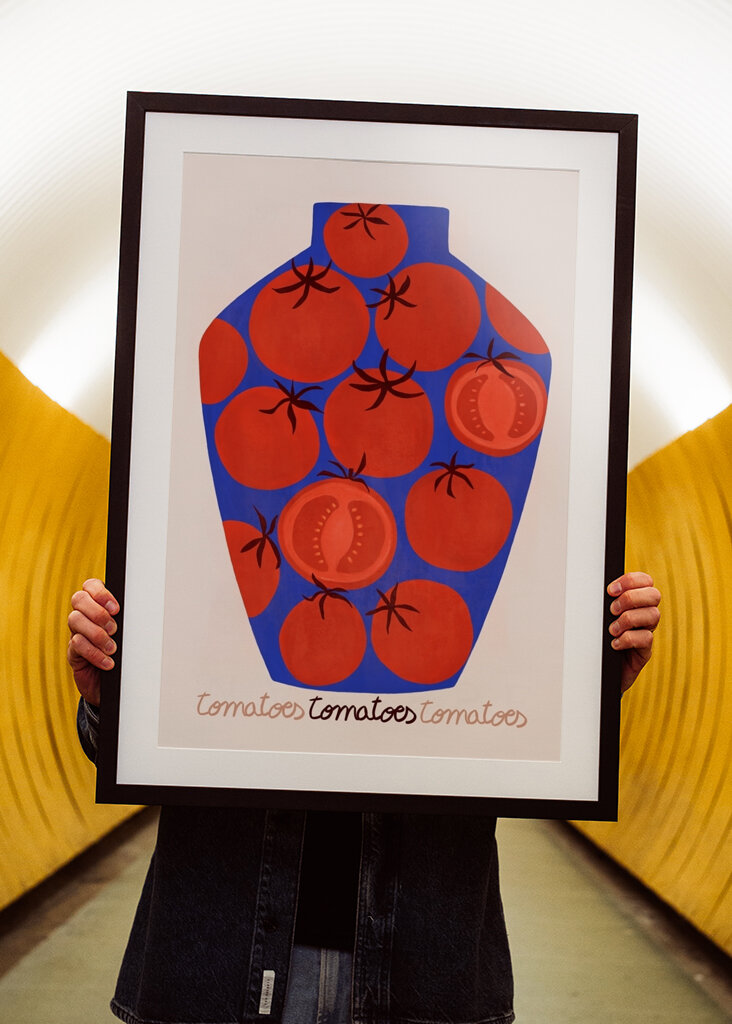 Konzervovaná rajčatová sklenice