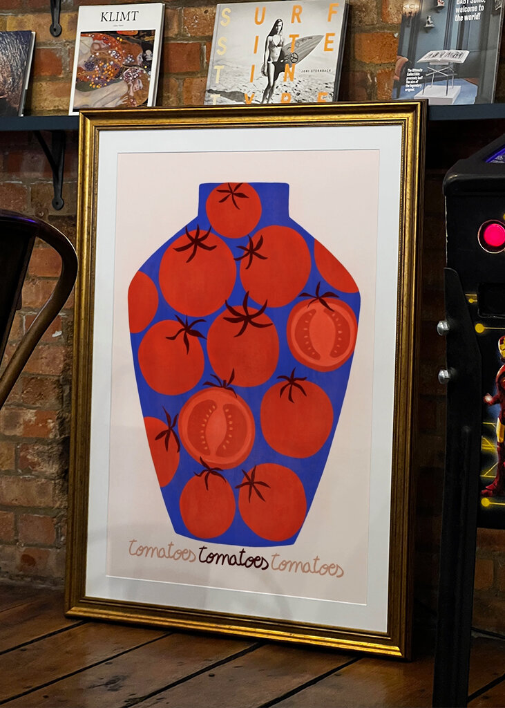 Konzervovaná rajčatová sklenice